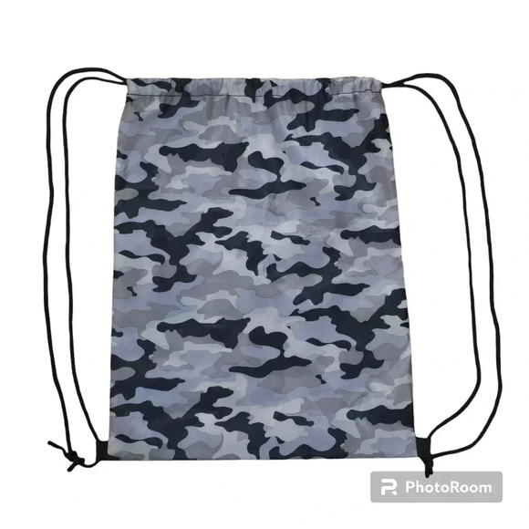 NWOT Damn Man Camo Drawstring Bag / Backpack - Picture 1 of 1